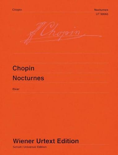 Nocturnes: Nach den Autographen, Abschriften und Originalausgaben. Klavier. (Wiener Urtext Edition)